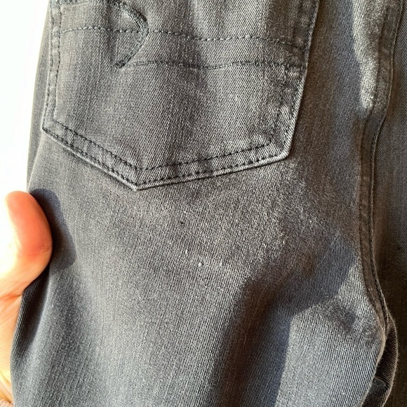 American Eagle Outfitters 360 Next Level Stretch Lace Up Denim Jean in Black - Picture 7 of 16